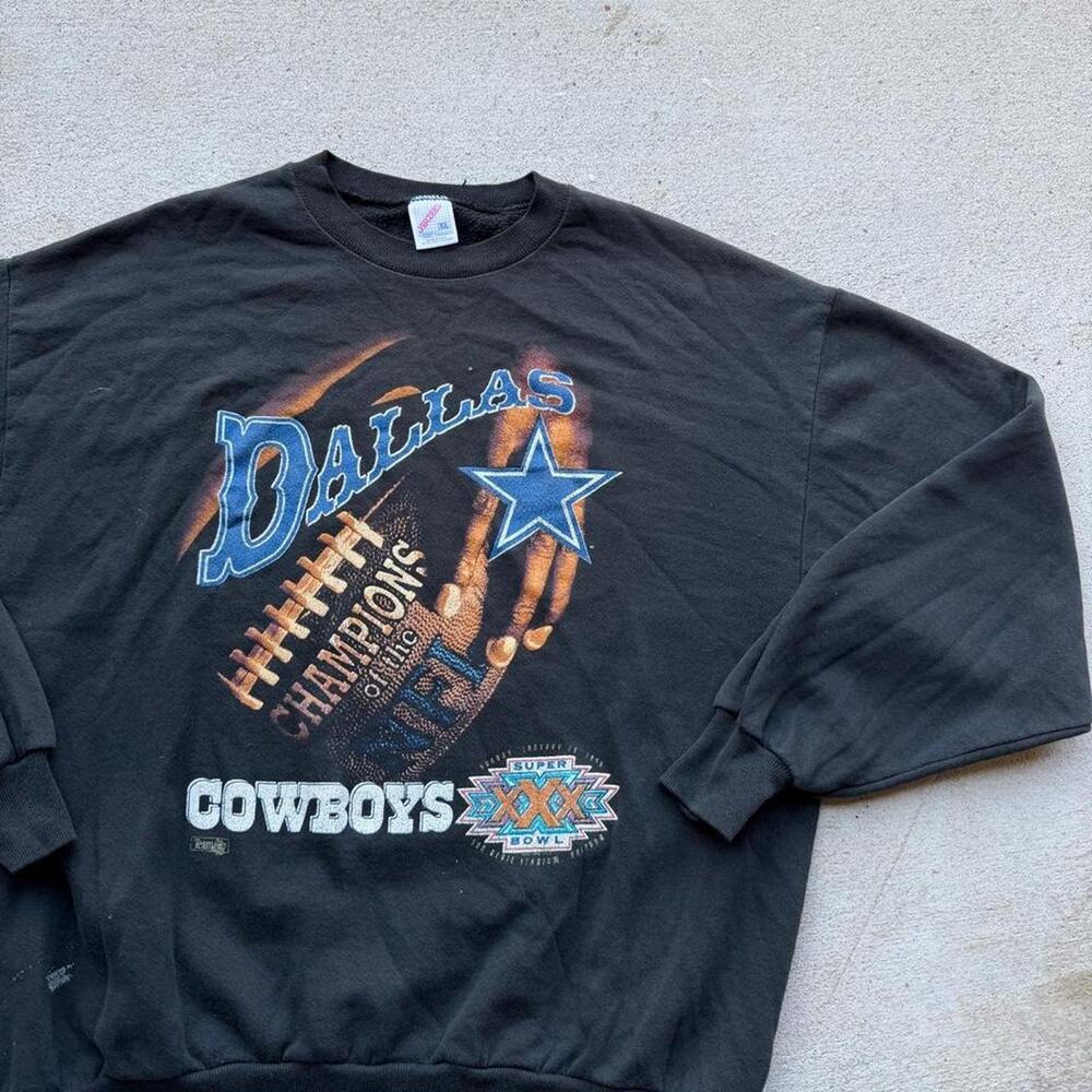 Vintage dallas cowboys super bowl sweatshirt large